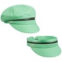 Casquette Gavroche Zip Cotton by Seeberger vert menthe