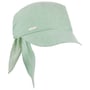Casquette pour Femme Cotton Chambray by Seeberger vert