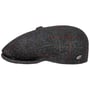 Casquette Galvin Windowpane Plaid by Bailey 1922 anthracite