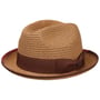 Chapeau en Paille Caspars by Bailey 1922 camel
