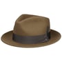 Chapeau en Laine Burdock Fedora by Stetson marron