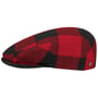 Casquette Check Driver by Lierys noir-rouge