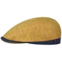 Casquette en Lin Stripes by Alfonso D’Este moutarde