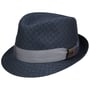 Chapeau en Tissu Salvio Trilby by Alfonso D’Este bleu foncé