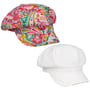 Casquette Gavroche Camilla Paisley by Mayser pink