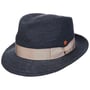 Chapeau en Chanvre Maleo Trilby by Mayser bleu foncé