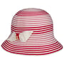 Chapeau en Tissu Janalia by Lierys Gold rouge