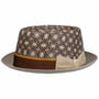 Chapeau en Tissu Harford Pork Pie by Lierys Gold marron