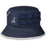 Chapeau en Coton Waxed Utility Bucket by Kangol bleu foncé