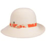 Chapeau Panama Livola Cloche by Lierys orange