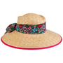 Chapeau en Paille Davia Flower Band by Lierys nature