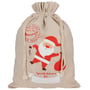 Pochette Cadeau Santa Claus 30 cm x 40 cm nature