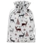 Pochette Cadeau Reindeer 29 cm x 42 cm blanc