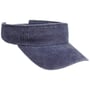 Visière Washed Cotton by Lipodo bleu foncé