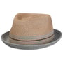 Chapeau en Paille Hooper by Bailey 1922 nature-bleu