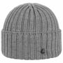Bonnet en Tricot avec Revers Merino by Lierys gris