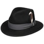 Chapeau en Laine Norborne Traveller by Stetson noir