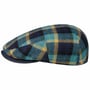 Casquette Kent Genola Wool Check by Stetson bleu