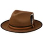 Chapeau en Laine Baileyville Fedora by Stetson marron