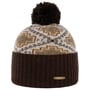 Bonnet à Pompon Navajo by Stetson marron foncé