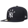 Casquette 59Fifty Team League Yankees by New Era bleu foncé