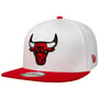 Casquette 9Fifty Bulls White Crown by New Era blanc-rouge