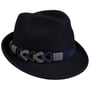 Chapeau en Laine Colwood Trilby by Lierys bleu foncé