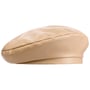 Béret pour Femme en Cuir Classic by Lierys beige