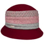 Chapeau en Laine Foulée Lanvesta by Seeberger rouge foncé