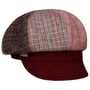 Casquette Gavroche Lanvesta Patchwork by Seeberger rouge foncé