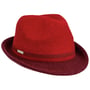 Chapeau en Laine Foulée Sabetha by Seeberger bordeaux