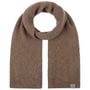 Écharpe en Tricot Uni Merino by Lierys beige foncé