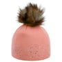 Bonnet Beanie Nalin Lux Crystal by Eisbär pink