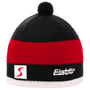 Bonnet Beanie Vin Active Merino SP by Eisbär noir-rouge