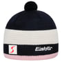 Bonnet Beanie Vin Active Merino SP by Eisbär noir-pink