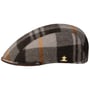 Casquette Mattrick Wool Check by Lierys marron
