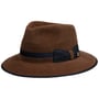 Chapeau en Feutre de Poil Twotone by Lierys Gold marron