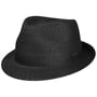 Chapeau en Paille Dawson Toyo Trilby by Stetson noir