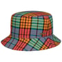 Chapeau en Tissu Colour Check Bucket by Stetson multicolore