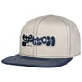 Casquette Brand Tag by Stetson bleu-beige