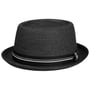 Chapeau en Paille Dawleys Pork Pie Toyo by Lierys noir