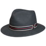 Chapeau en Paille Wardsville Traveller by Lierys bleu foncé