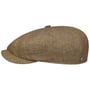 Casquette Gavroche en Lin Herringbone by Lierys beige