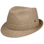 Chapeau en Laine Shetland Wool Trilby by Lierys beige clair