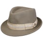 Chapeau en Laine Janvell Trilby by Lierys taupe