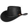 Chapeau Western Couta Faux Leather by Scippis noir