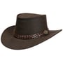 Chapeau en Cuir Wallaroo by Scippis marron