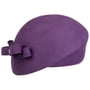 Béret Basque en Laine avec Nœud by Lierys lilas
