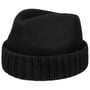 Chapeau en Laine à Revers by bedacht noir