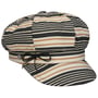 Casquette Gavroche Denova Stripes by Lierys noir-beige